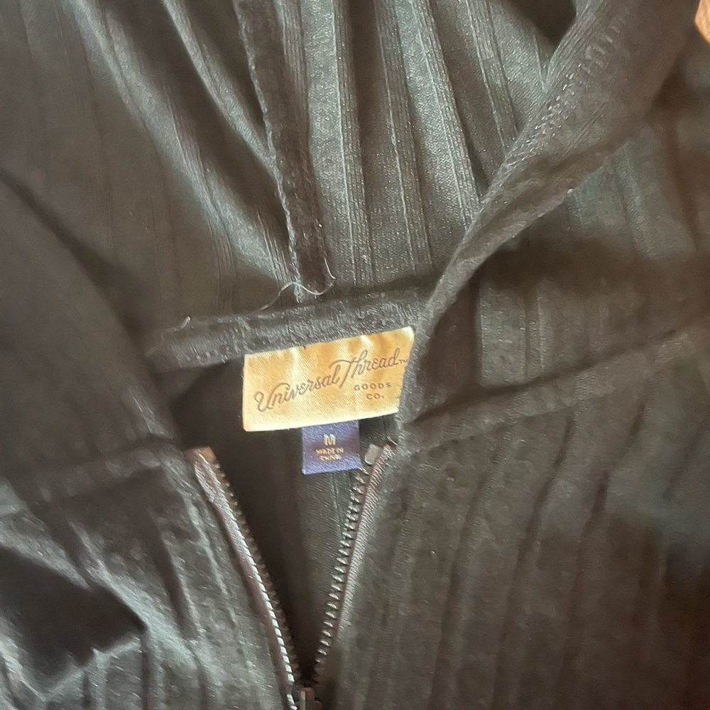 Universal Thread Charcoal Zip-Up Jacket